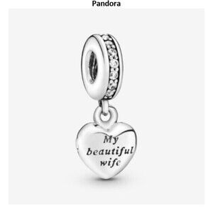 Pandora My Beautiful Wife Dangle Charm